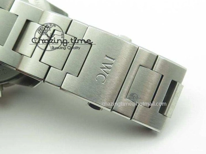 MIROTIME 0130 Classic Aquatimer Chrono IW376803 V6F 1:1 Best Edition Black Dial On SS Bracelet A 7361